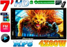 Автомагнитола Pioneer 2DIN 7702СМ экран 7', Bluetooth TFT USB SD
