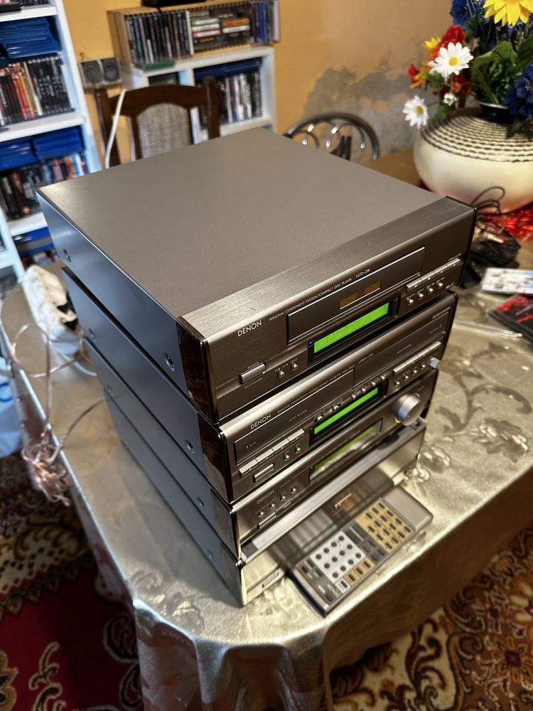 Wieża DENON upo250, utp250, udrw250, usd250 + pilot