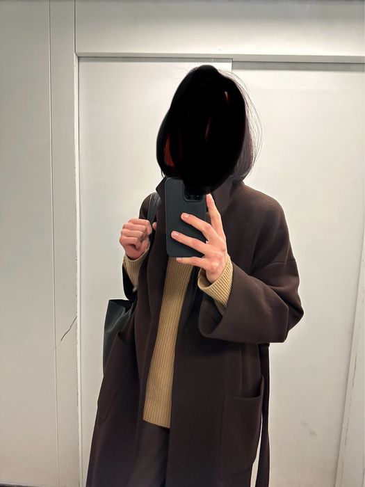 Вовняне пальто Zara Premium