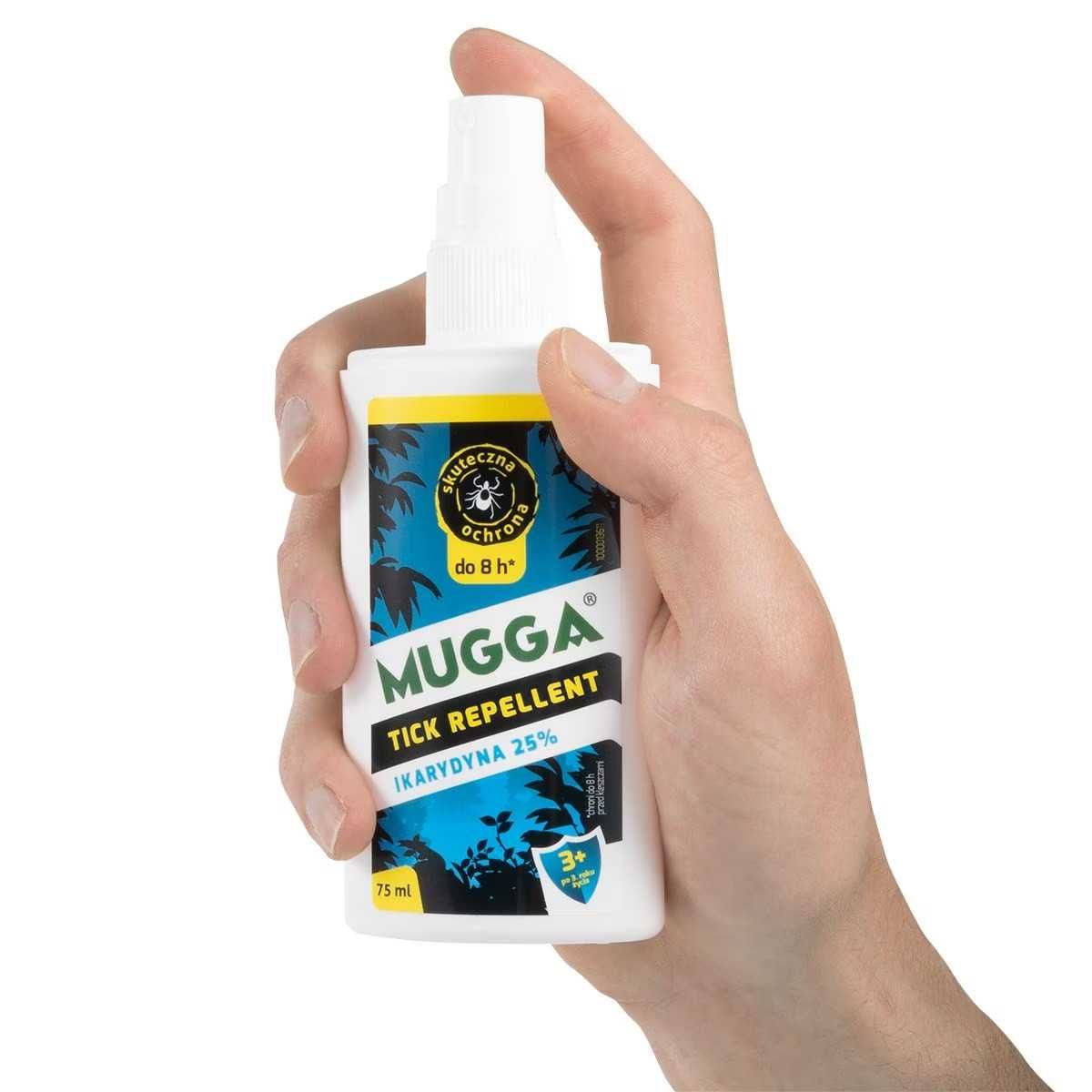 Mugga IKARYDYNA Repelent na kleszcze i komary Mugga spray 25%