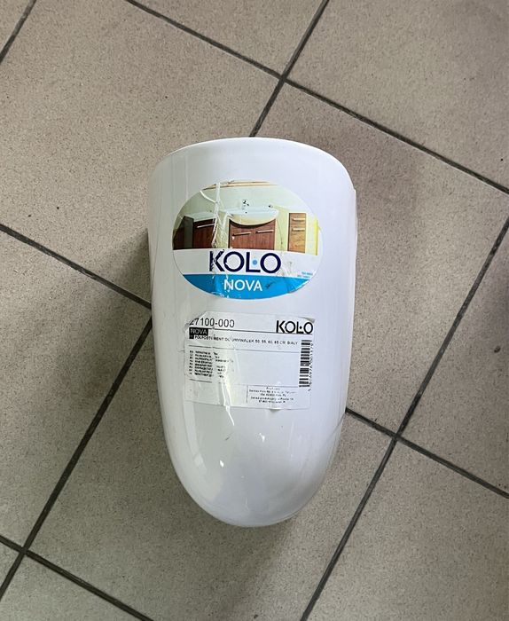 Унитаз горізонт. Акцент, полупьедістал до умиваль, сифон до чаши Генуя