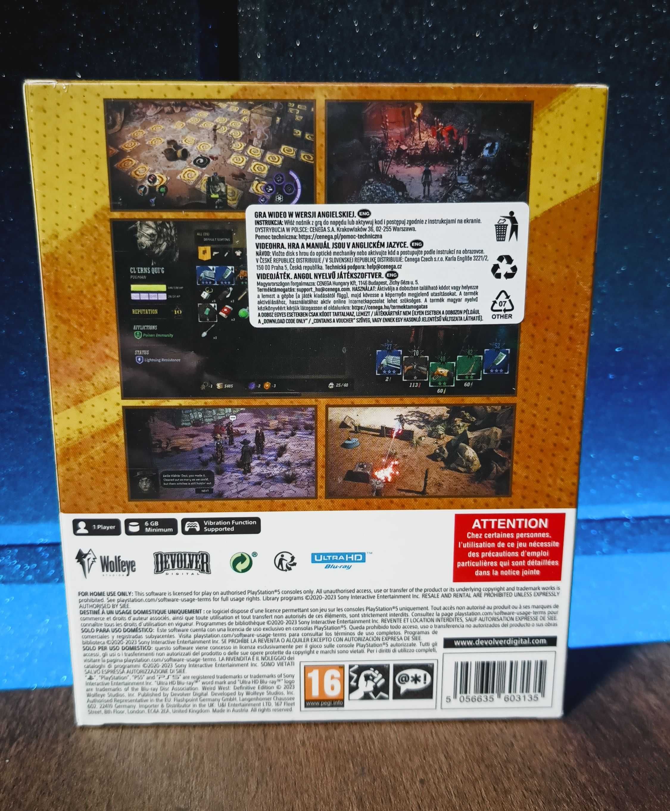 Weird West DELUXE PS5 - znakomity RPG akcji, western, mega edycja