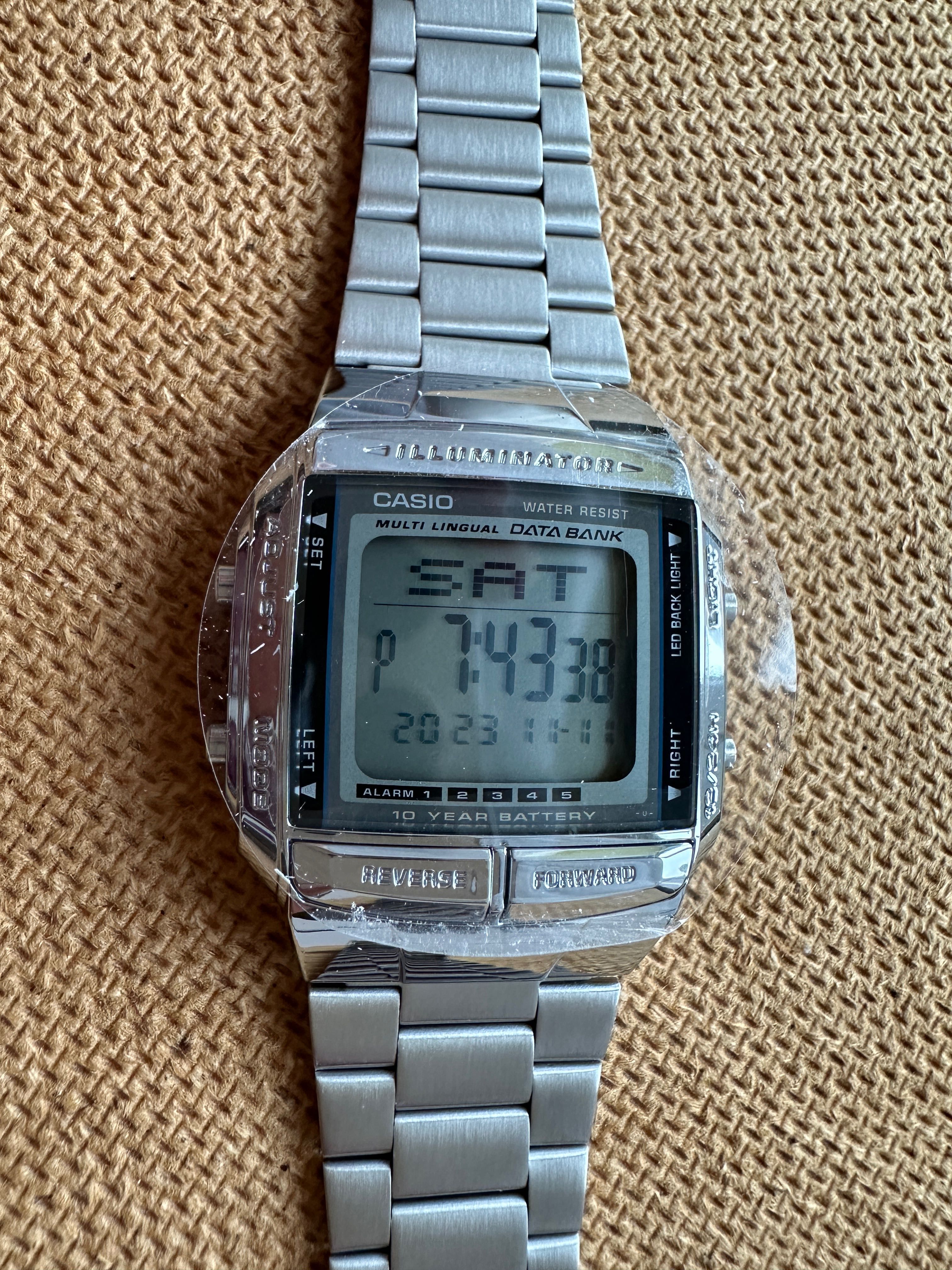Часы Casio DB-360-1AJH Data Bank новые оригинальные годинник
