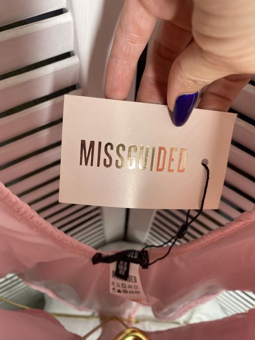 Жатый купальник missguided