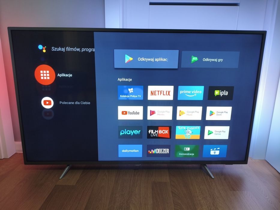 Telewizor Philips 55 cali UHD 4 K Smart TV Wi-Fi