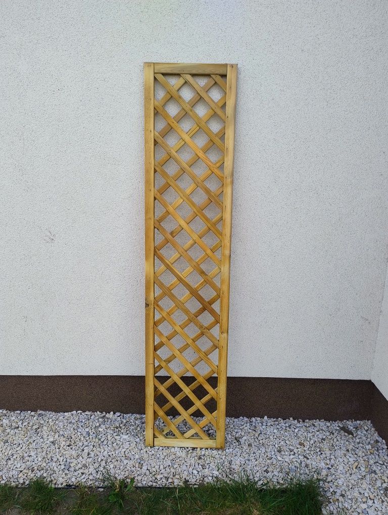 MAŁE OCZKO Kratka Diagonalna 40cm x 180cm Płot Pergola