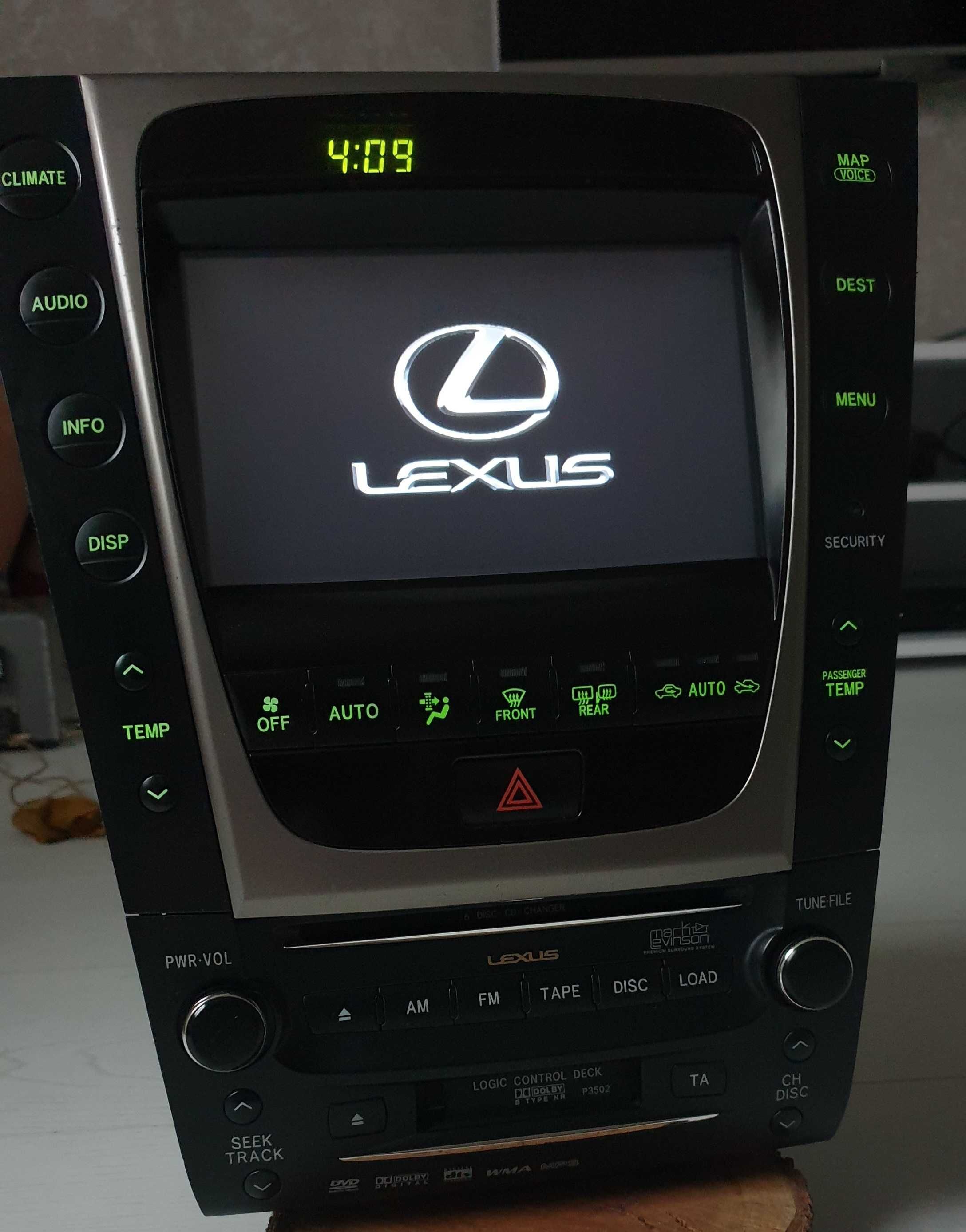 LEXUS GS (2004-2011) Navigatione Bluetooth GPS Штатная Автомагнитола