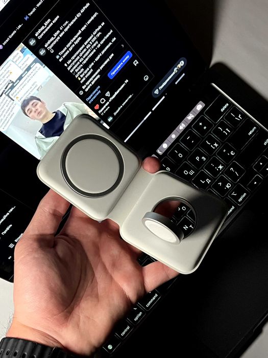 Магазин б/у Apple MagSafe Duo Charger (MHXF3) Оригинал