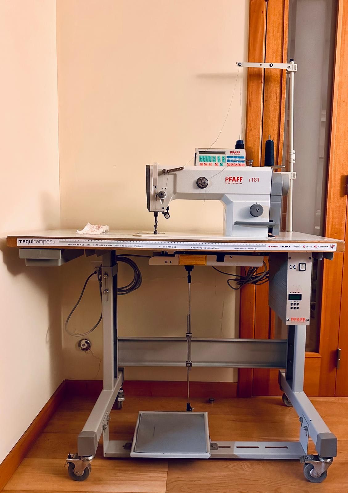 Máquina costura duplo arrasto Pfaff 1181