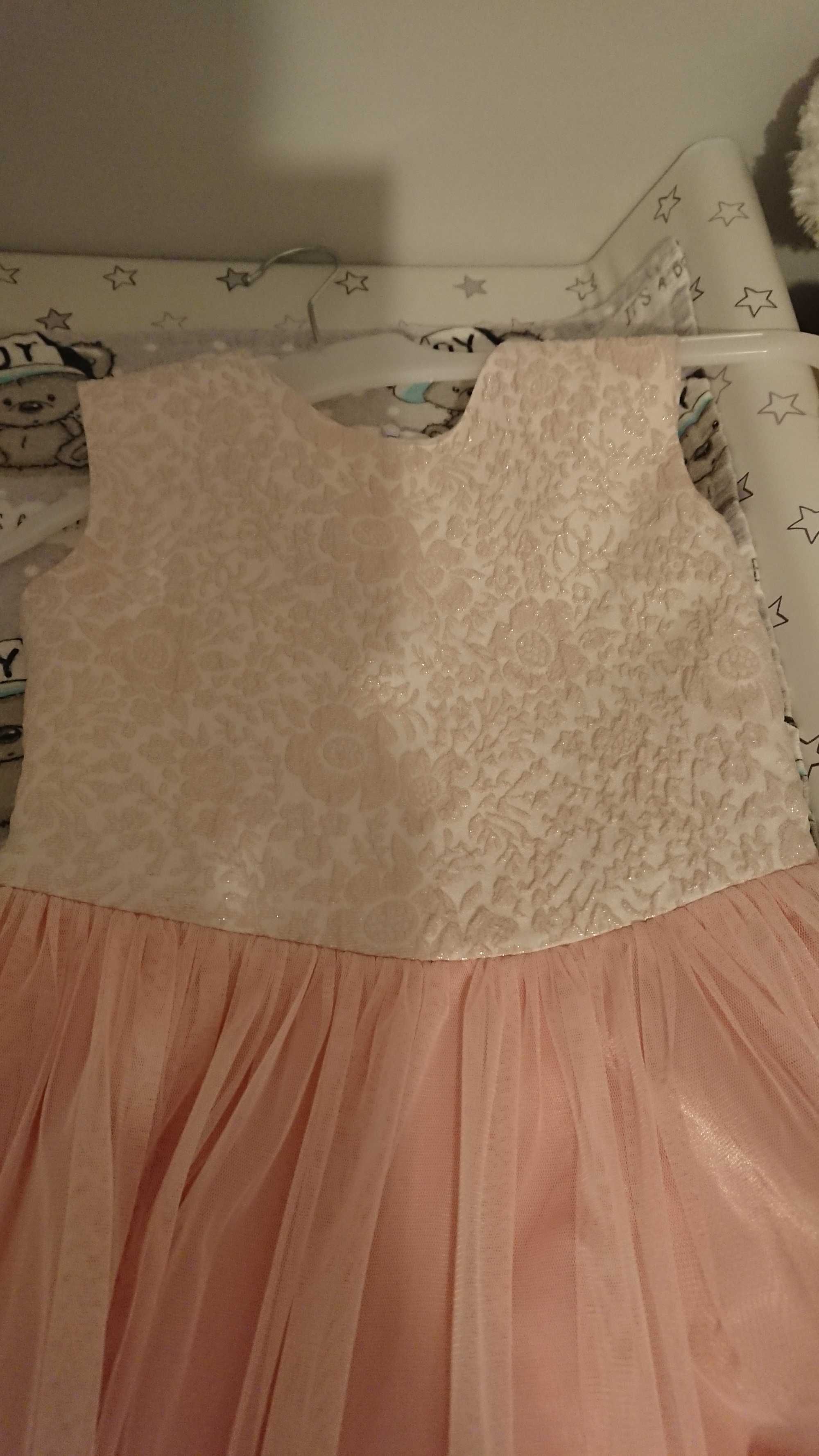 Sukienka wizytowa dla dziewczynki 140 cm
