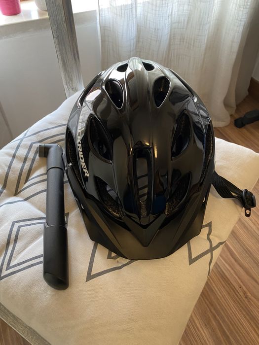 Capacete Rockrider + Bomba