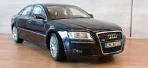 Model Audi A8 Kyosho skala 1:18