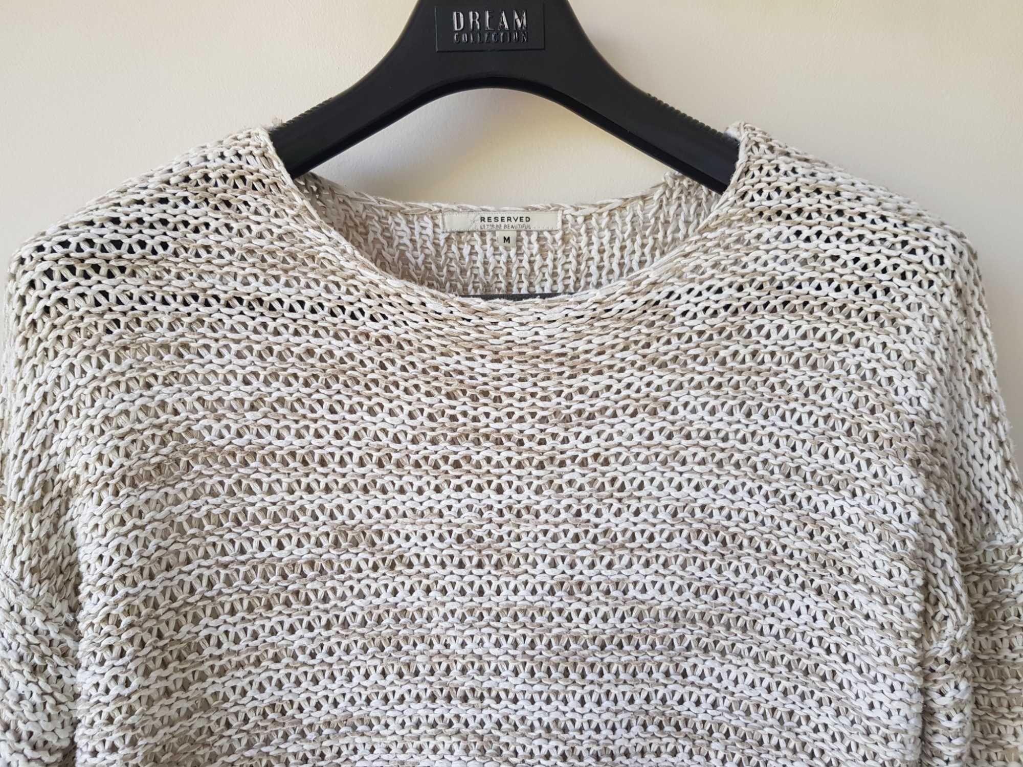 Sweter damski Reserved, gruby splot, rozm. M
