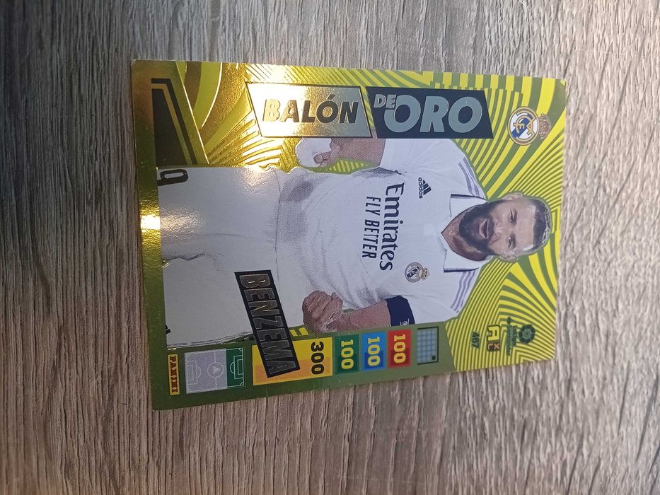 Karta Benzema balón de oro la liga 2023