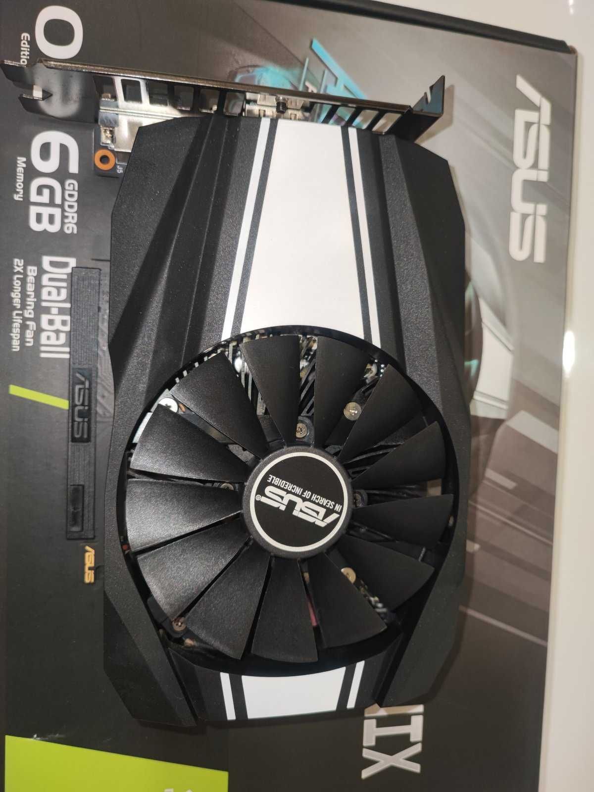 Видеокарта GF GTX 1660 Ti 6GB GDDR6 Phoenix Asus