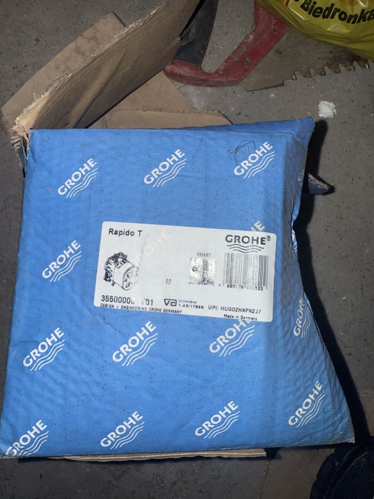 Grohe Rapido T element podtynkowy termostatyczny