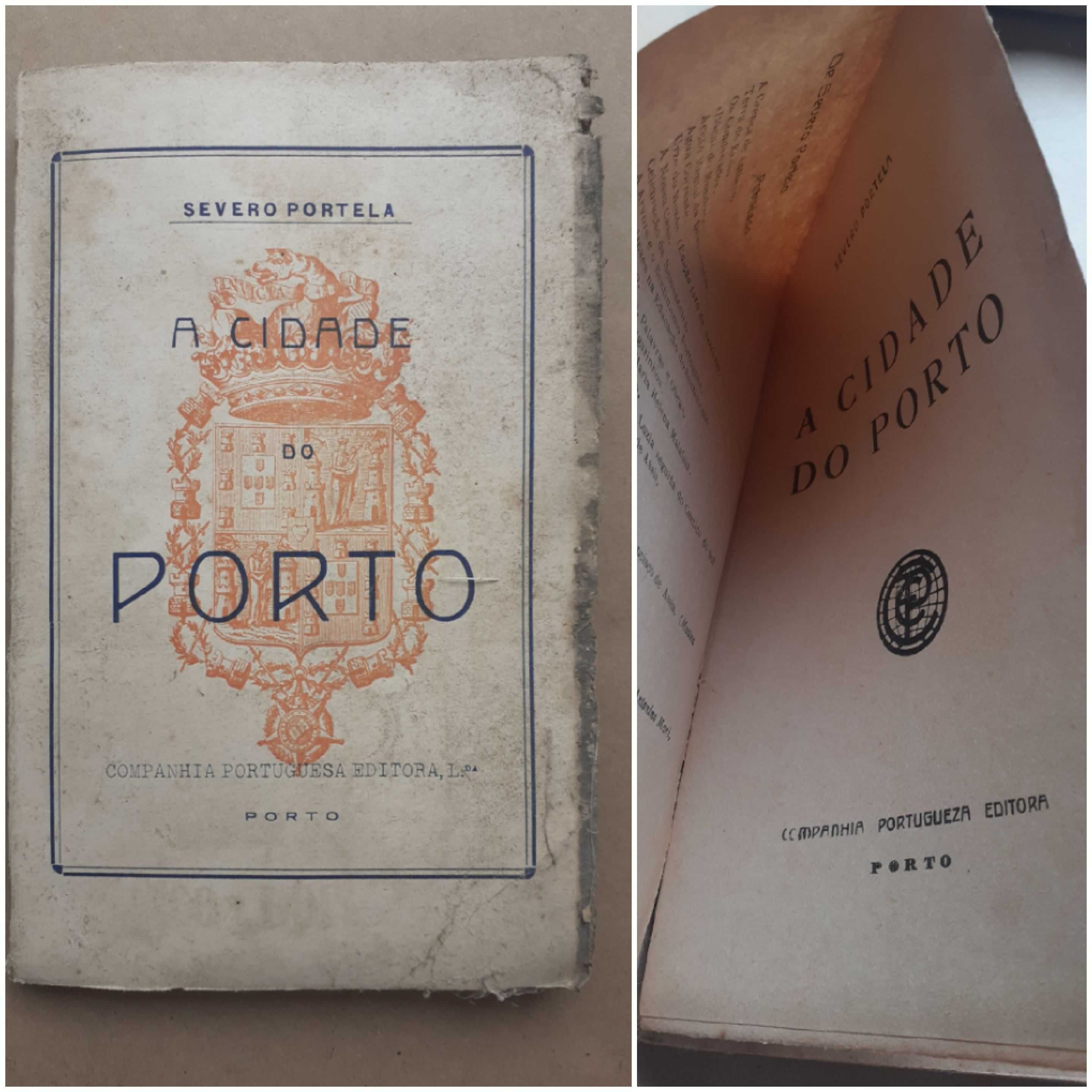 Livros antigos sobre cidades de Portugal