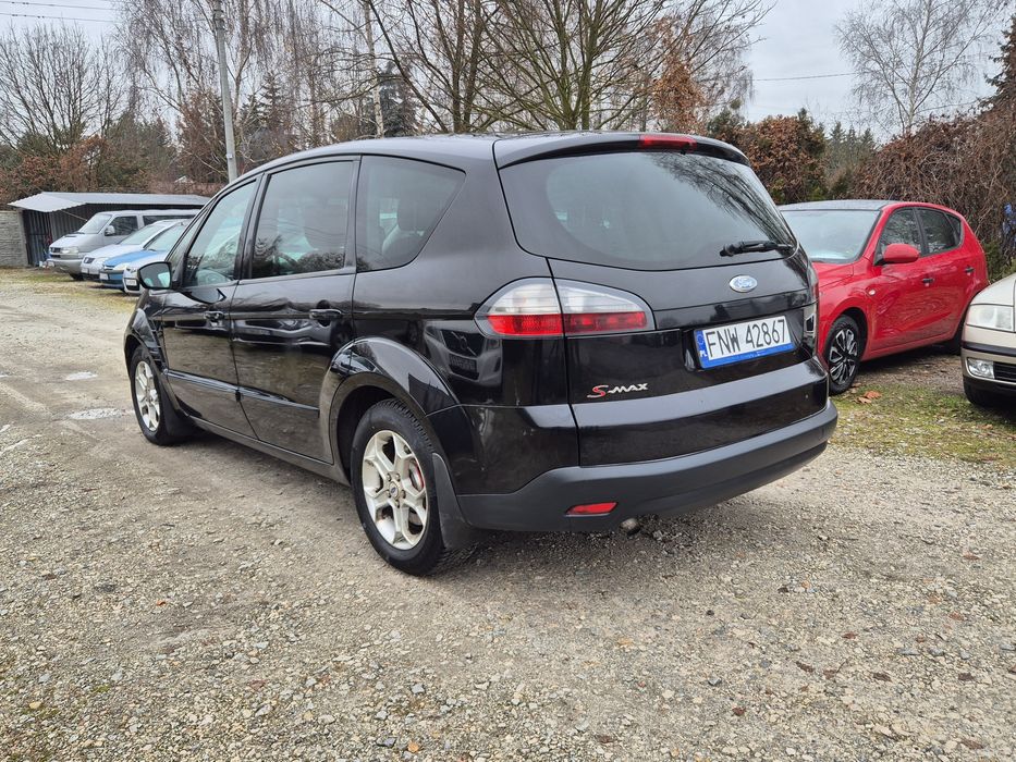 Ford S Max 2.0 benzyna*Zarejestrowany*Sprawny*Czarny*Alu