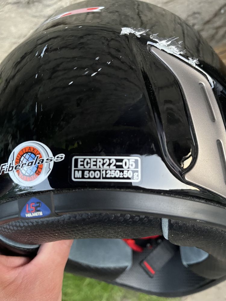 Kask motocyklowy r. M