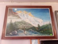 Obraz " Góry w oddali"
