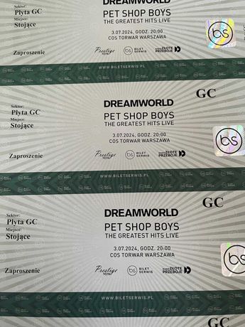 Bilety Pet Shop Boys koncert Warszawa GOLDEN CIRCLE