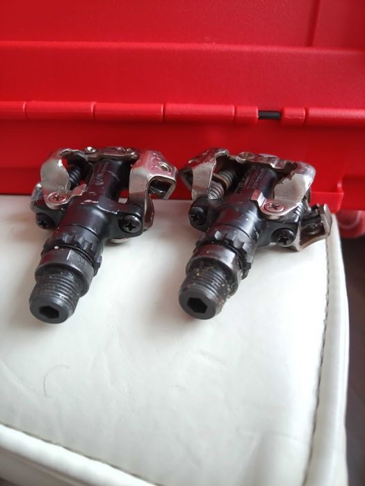 Педалі SHIMANO PD M-520, привезені з голандії