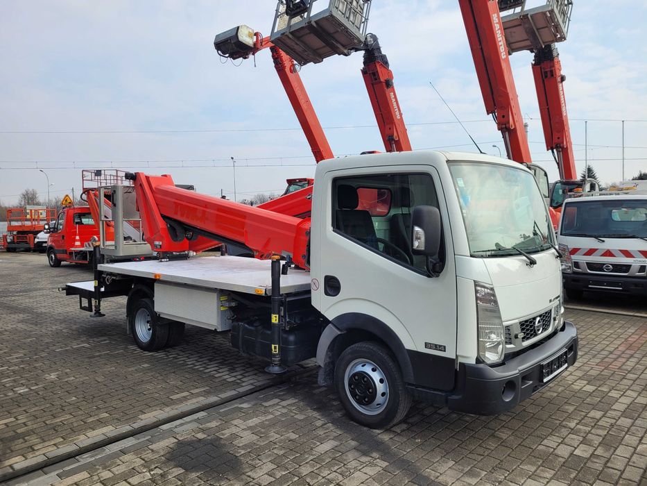 przegubowy/podnośnik/24m/versalift/vtx-240/zwyżka/nissan/multitel/cela