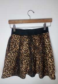 Saia da Zara padrão Leopardo
