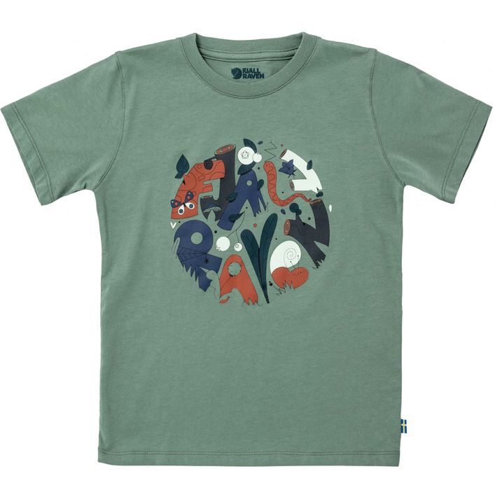Дитяча футболка Fjällräven kids forest findings