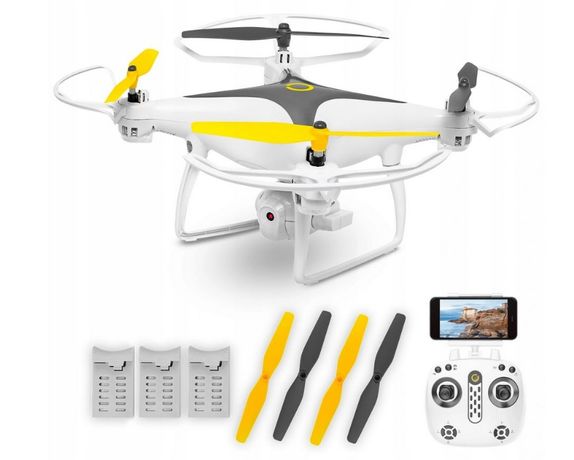Duży Dron OVERMAX X Bee Drone 3.3 WiFi Kamera FPV Quadrocopter Pilot