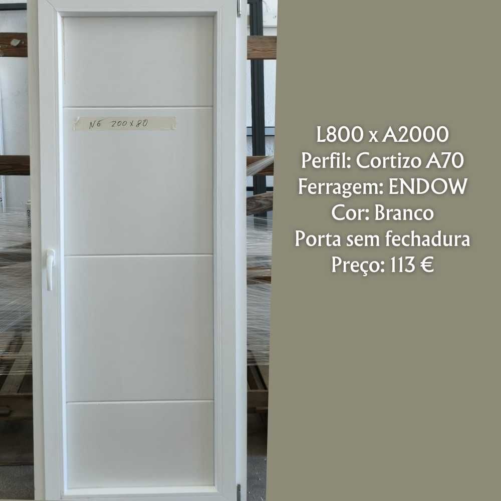 Janelas e Portas em PVC