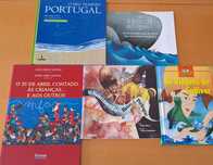 Livros didáticos de História para o 1°Ciclo