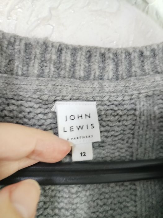 Теплий, кабельної в'язки светр пуловер від John Lewis