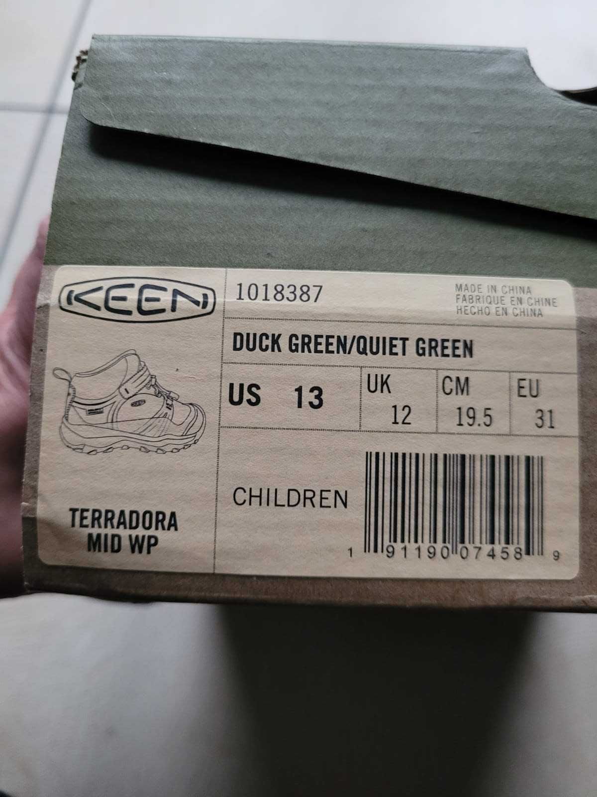 Buty trekkingowe górskie KEEN Terradora rozm 31 wodoodporne