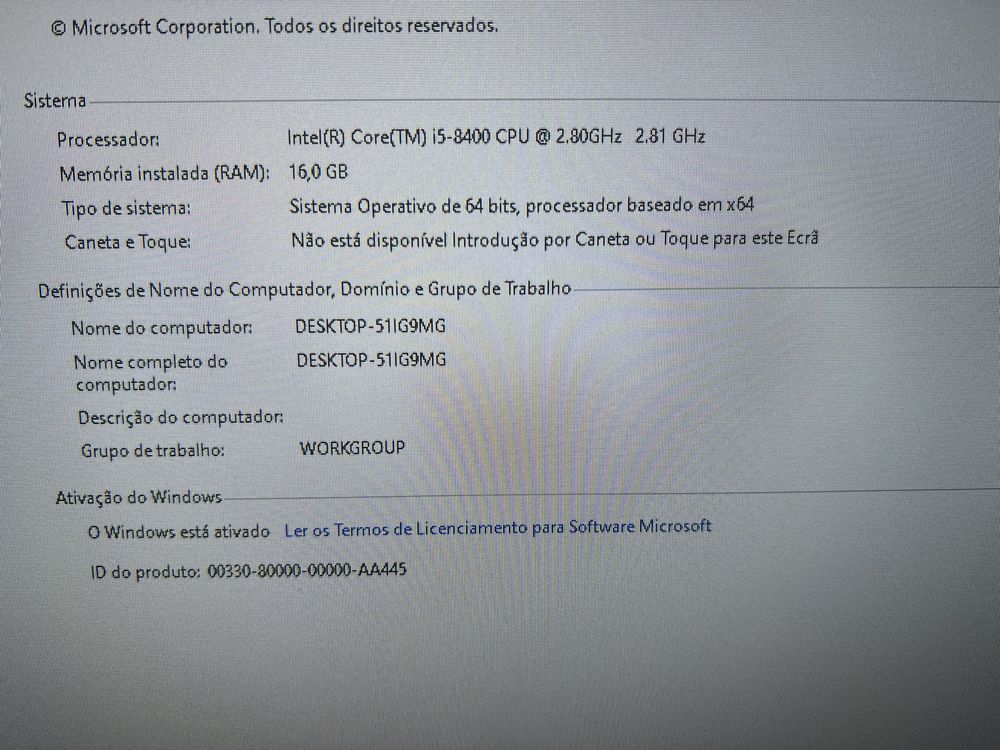 Computador gaming