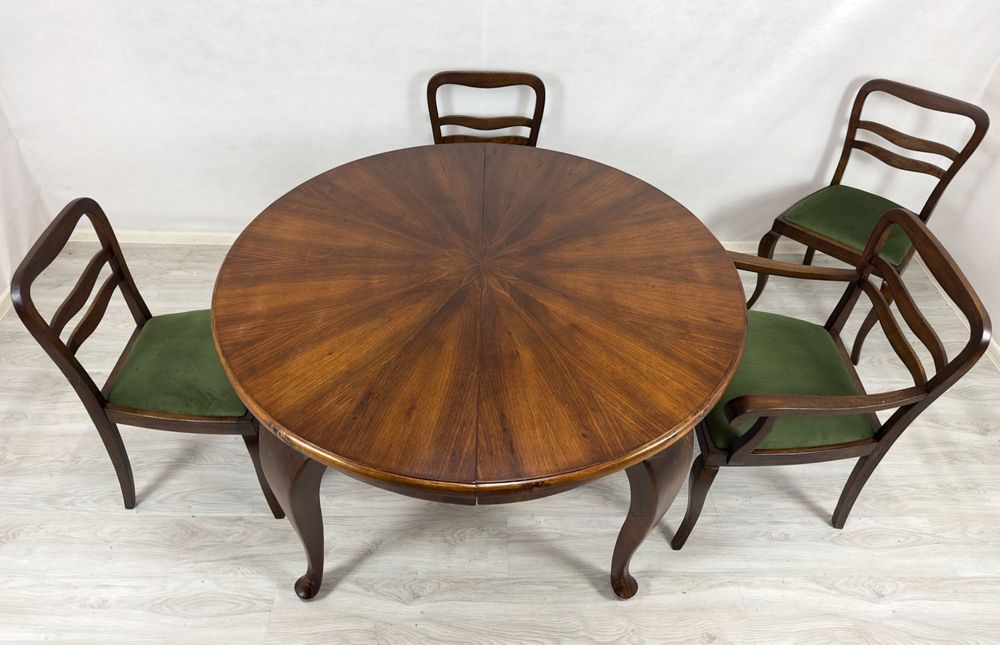 Stół Art Deco z lat 30.Rzemiosło. Funkcja. 330cm -14 osób