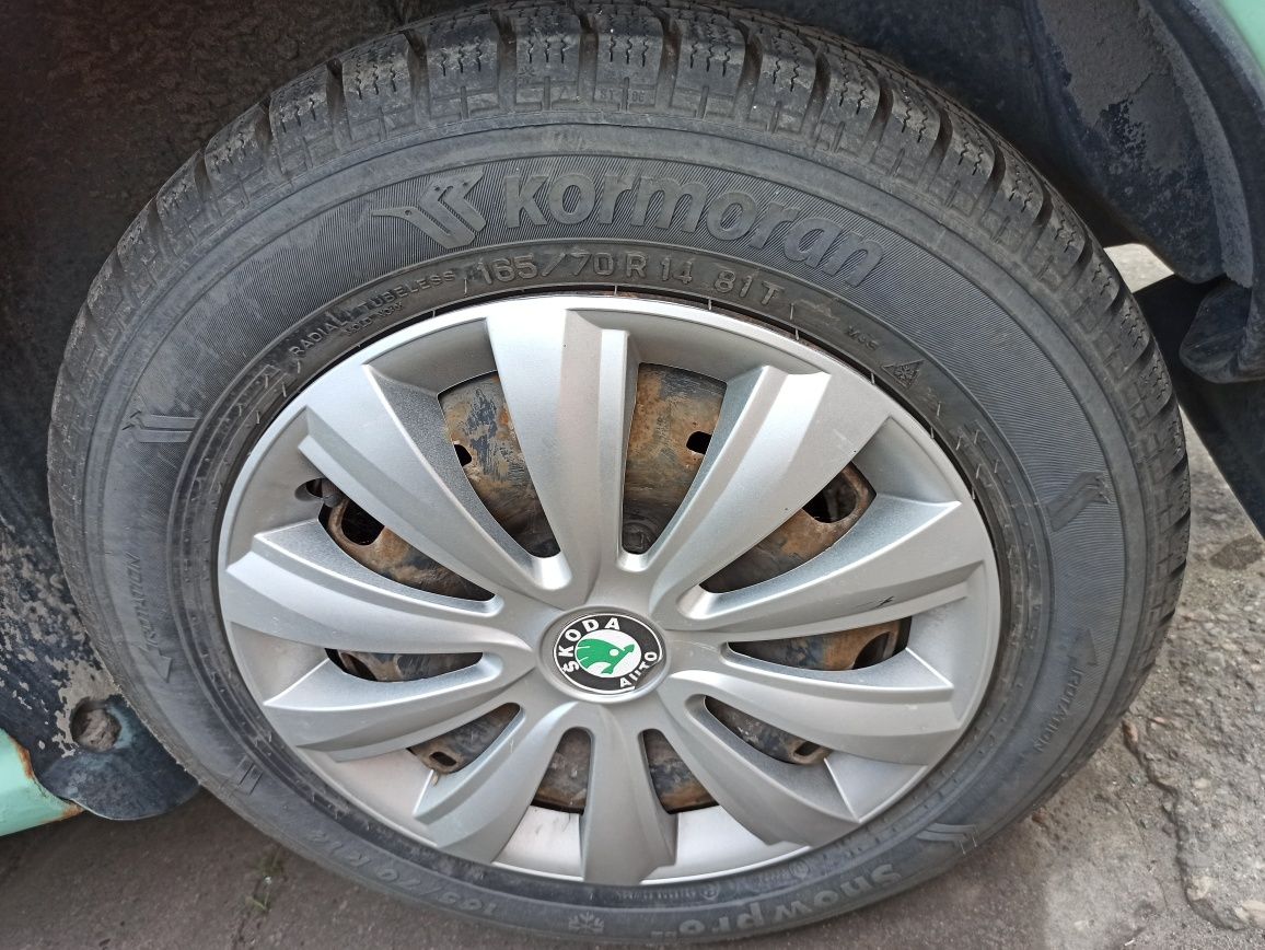 Kormoran 165/70 14 jak nowe komplet snowpro komplet tanio opony