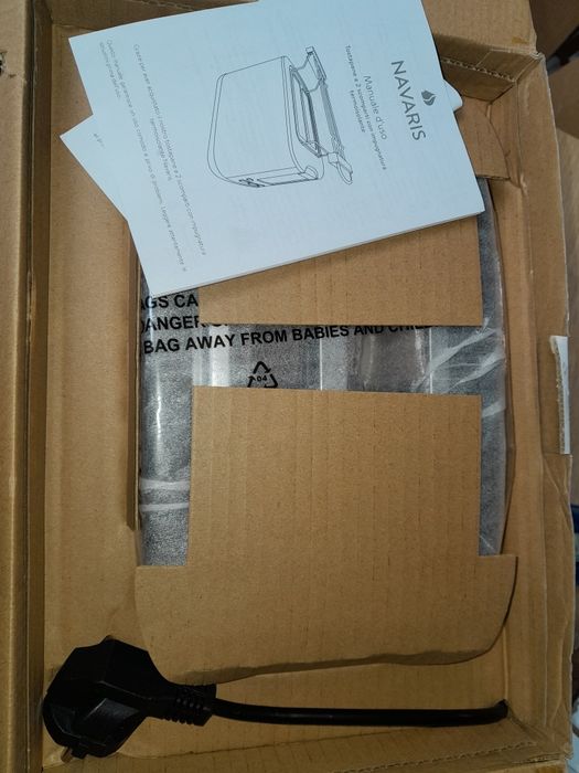 Toster navaris 1000w biały