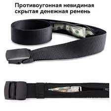 Пояс со скрытым карманом на молнии Tatonka Travel Belt.