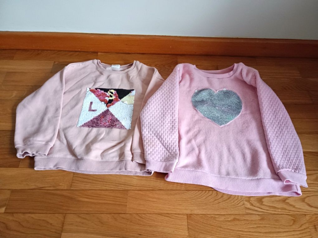 Lote 13 peças de roupa para menina de inverno ( 7-8 anos)