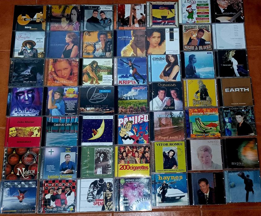 74 CD`s Musica - Lote