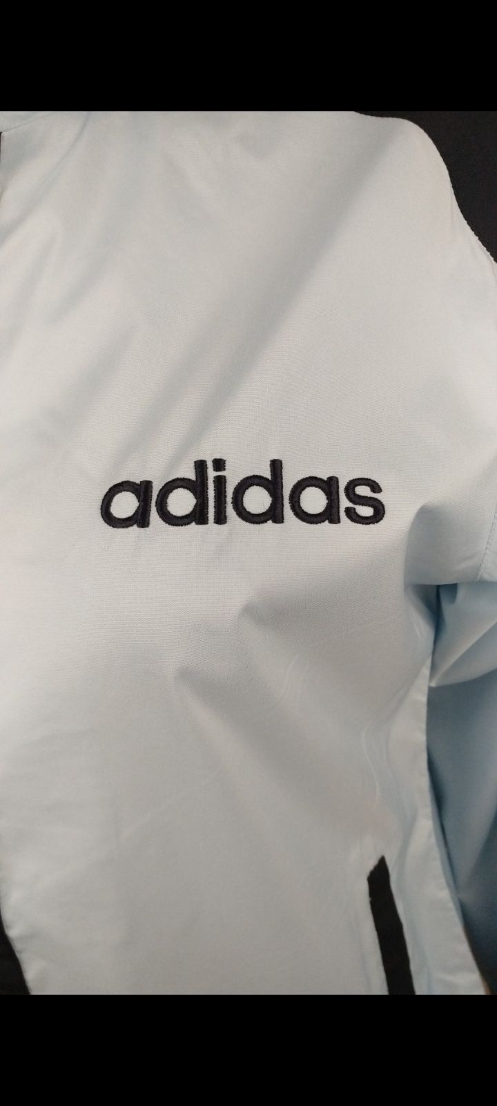Спортивная голубая кофта "Adidas"