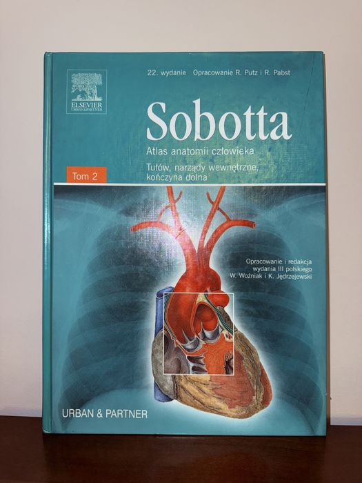 Sobotta Atlas Anatomii Człowieka tom 2