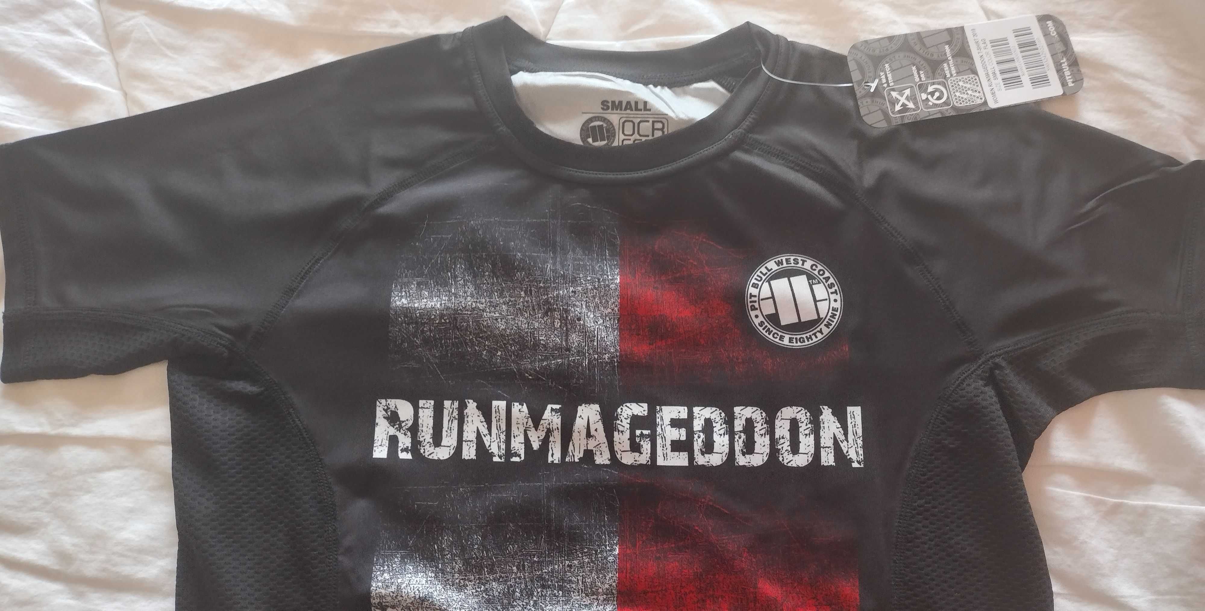 Koszulka Runmageddon Pit Bull West Coast Flag 2019 damska S
