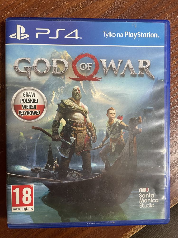 God of war 2018 play station 4