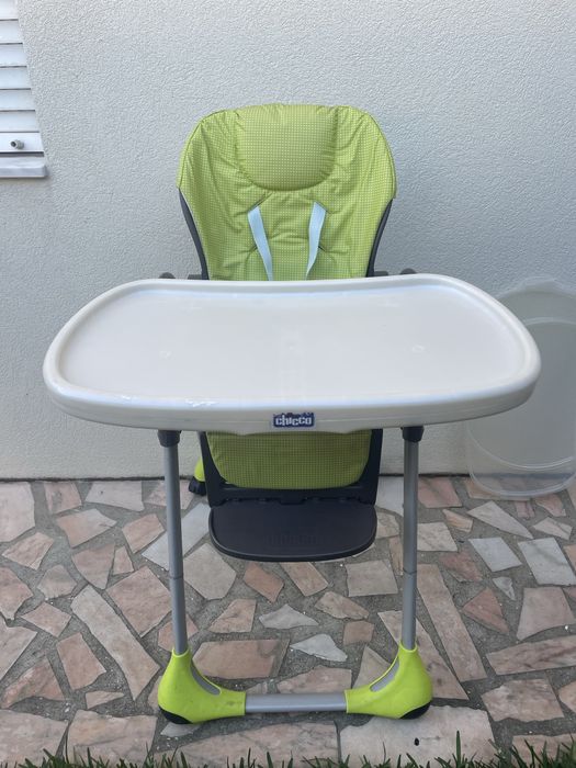 cadeira de comer bebe chico