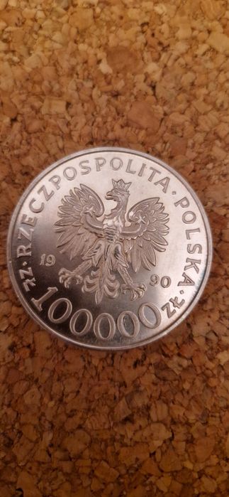 Srebrna moneta Solidarność