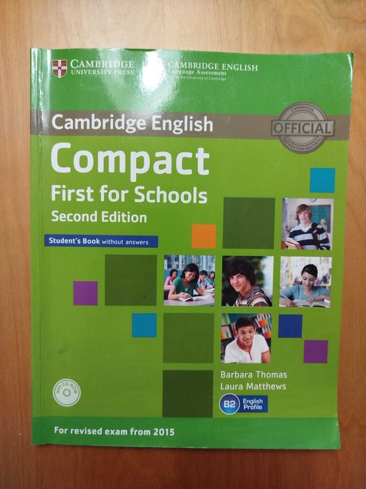 Compact First For Schools (Student's Book+Workbook)(Cambridge English)