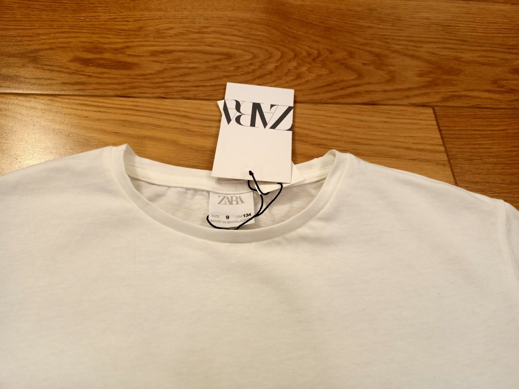 Nowa bluzka Zara r 134 ekri koronka śliczna polecam!
