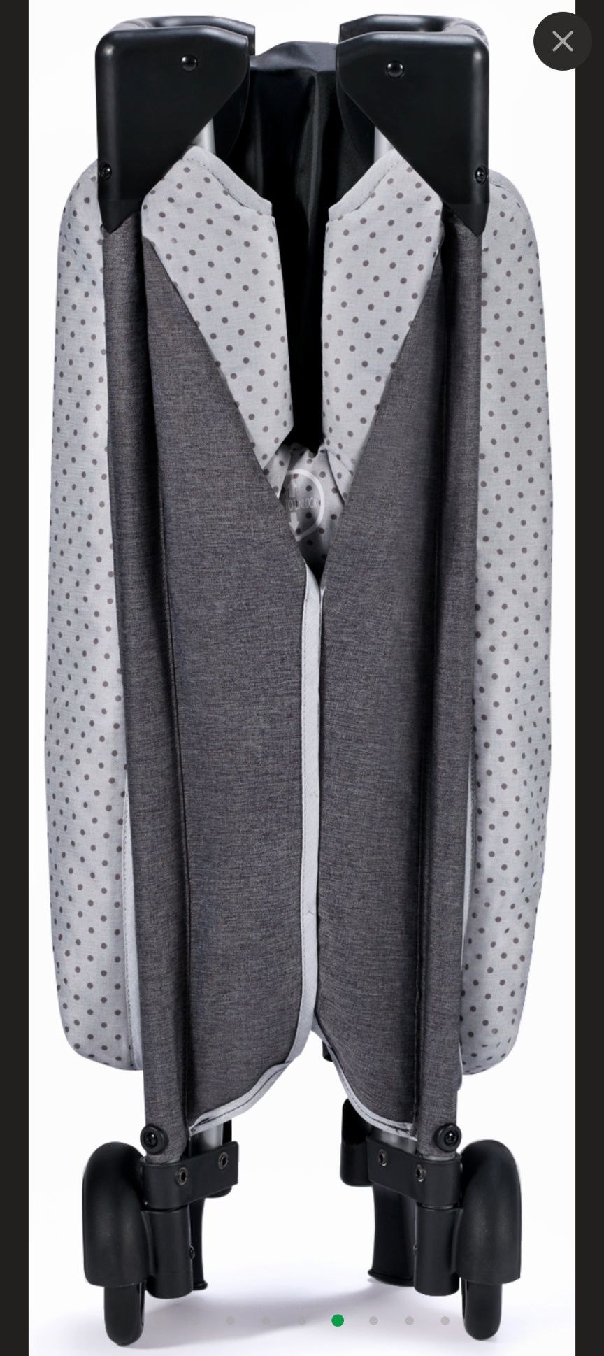 Дитяче ліжечко Кровать-манеж Kinderkraft Leody Grey